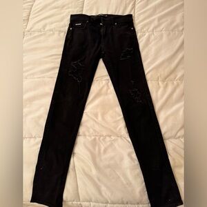 HOLLISTER ADVANCED STRETCH STACKED SKINNY size W29L30